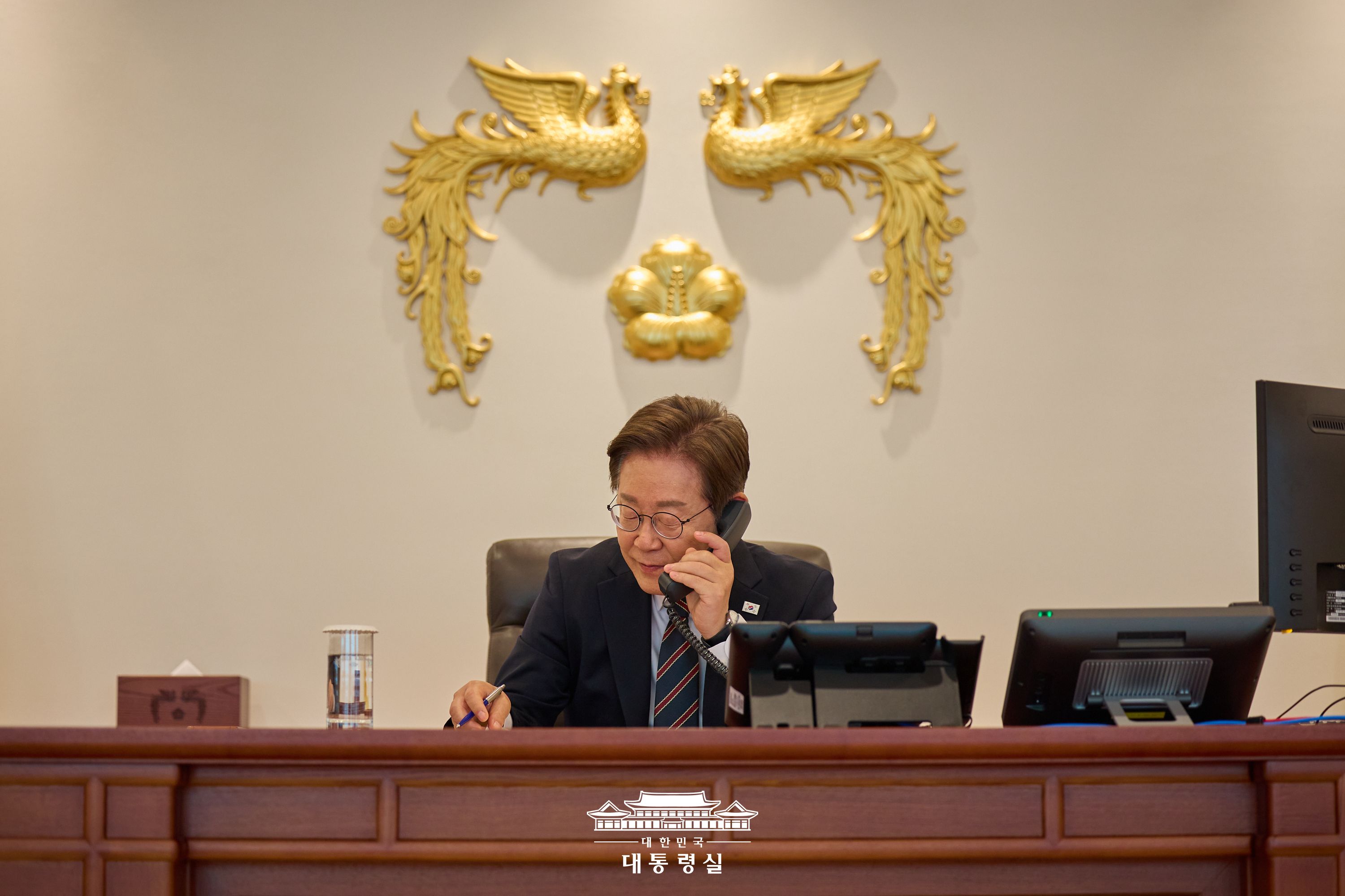 한미 정상 통화 및 G7 정상회의 참석 관련