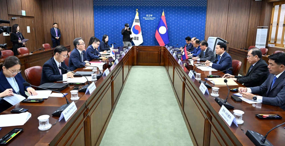 조태열 장관, 한-라오스 외교장관 회담